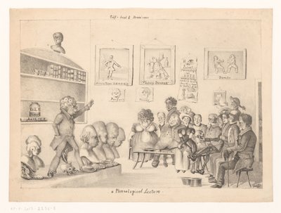 Conférence phrénologique - Anonymous