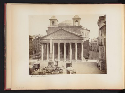 Vue du Panthéon à Rome, Italie - Anonymous