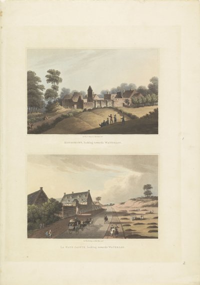 Hougoumont et La Haye-Sainte - Anonymous