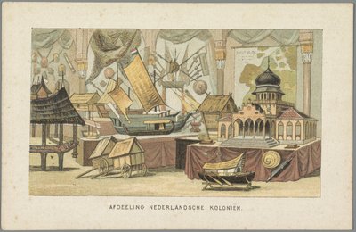 Dans le bâtiment des colonies néerlandaises à l