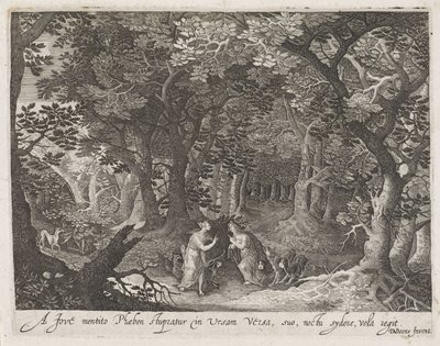 Jupiter et Callisto - Anonymous