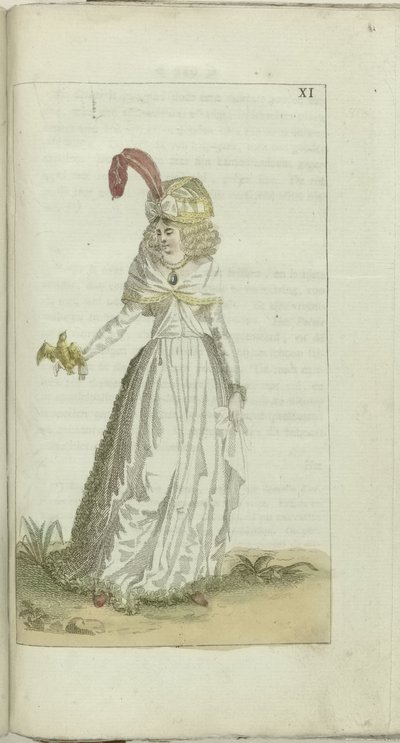 Cabinet de mode et de goût 1791, pl. XI - Anonymous