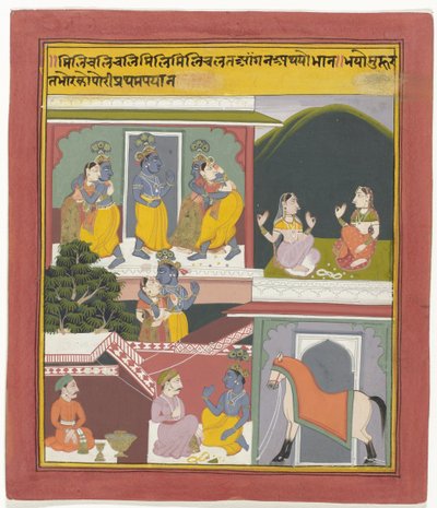 Krishna et Radha - Anonymous