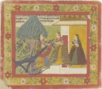 Krishna a détruit le démon du chariot - Anonymous