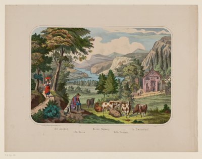 Paysage en Suisse - Anonymous