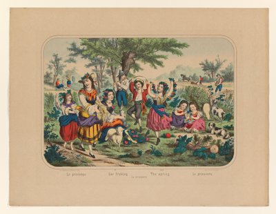 Paysage avec figures - Anonymous