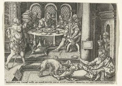 Lazare mendiant à la porte de l