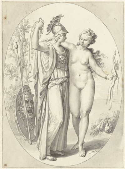 Minerve et Vénus - Anonymous