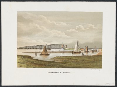 Pont de Moerdijk, 1871 (De Voornaamste Spoorwegbruggen in Nederland) - Anonymous