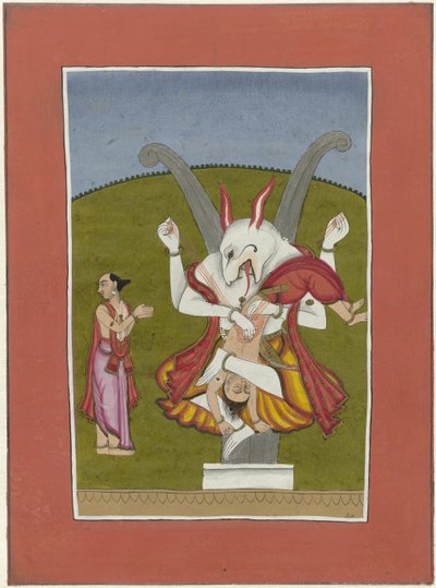 Narasimha (incarnation de Vishnu en homme-lion) - Anonymous