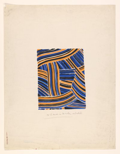 Conception pour un tissu de soie - Anonymous