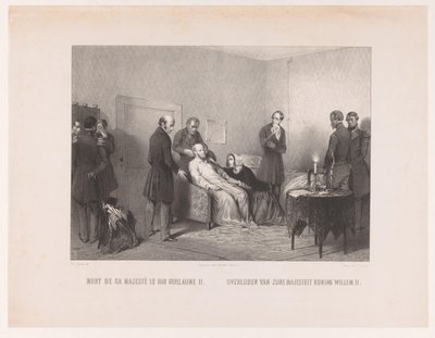 Mort du roi Guillaume II - Anonymous