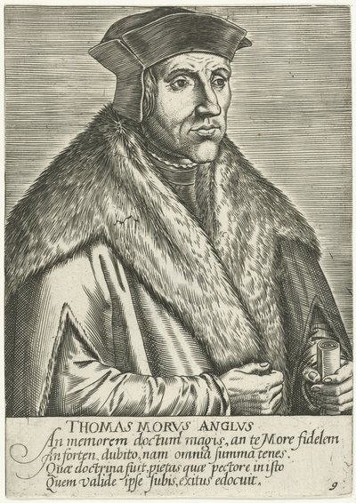 Portrait de Thomas More - Anonymous
