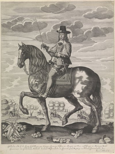 Portrait équestre de Guillaume II, prince d