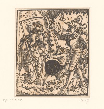 Saturne et Mars - Anonymous