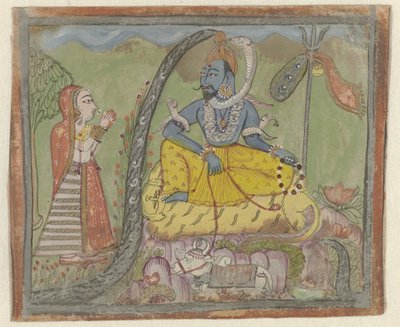 Shiva et Parvati - Anonymous