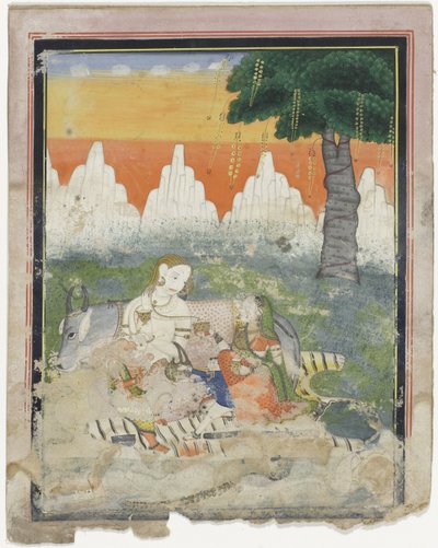 Shiva et Parvati - Anonymous