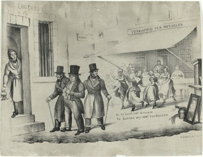 Caricature de C. Seyn, 1838-1839 - Anonymous