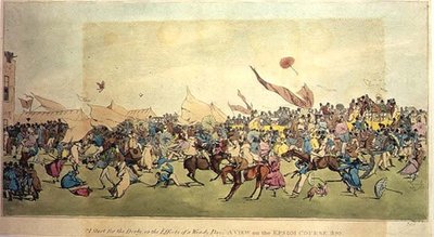 Départ pour Epsom ou les Effets d