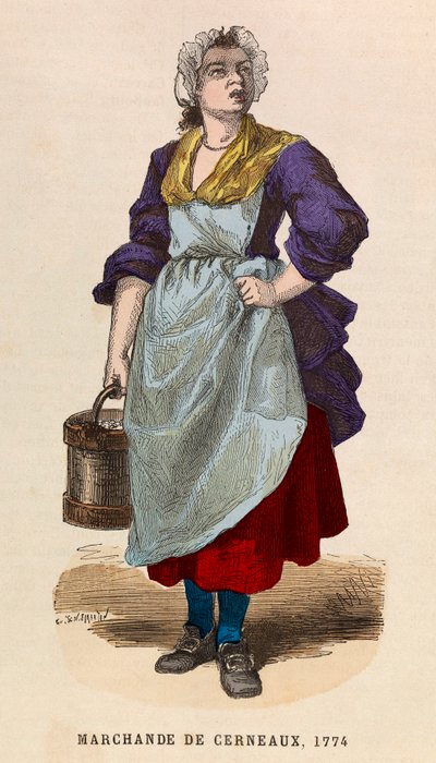 Un marchand de noix en 1774 - Anonymous Anonymous