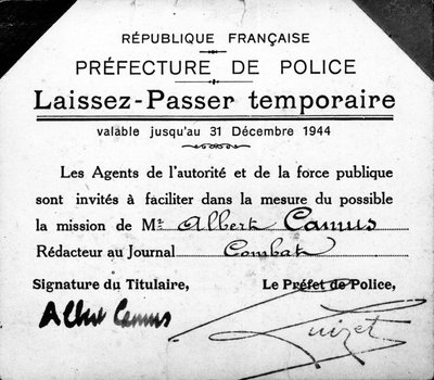 Pass temporaire d
