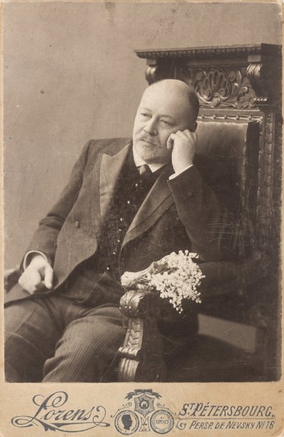 Anatoli Liadov - Portrait du compositeur Anatoly Konstantinovich Lyadov (1855-1914) - Anonyme - Anonymous Anonymous