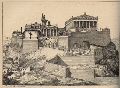 Grèce antique : le Parthénon, temple d
