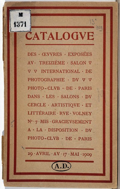 Catalogue de l