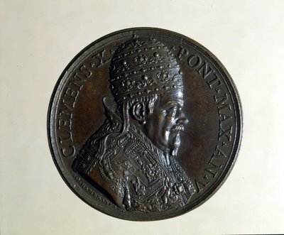 Clément X (1590 - 1676). Médaille en bronze. Milan - Anonymous Anonymous