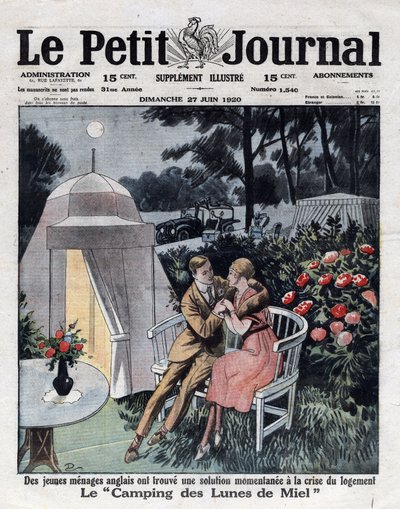 Économie et inflation en Angleterre : couple marié en lune de miel dans un camping créé près de Londres pour répondre à la crise du logement - Anonymous Anonymous