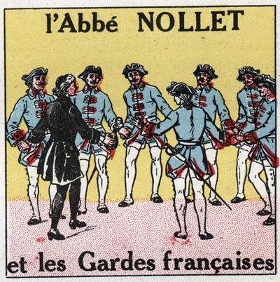 Condensateurs électriques : commotion causée par les condensateurs. Expérience de la bouteille de Leyde par l