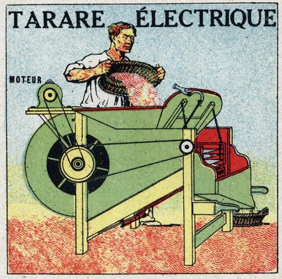 Outils électriques : coupe transversale d