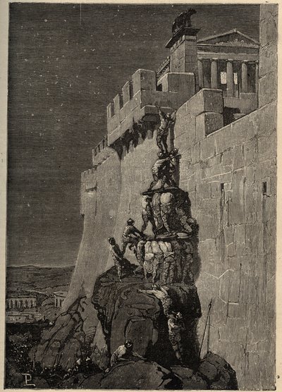 Les Gaulois tentant de s