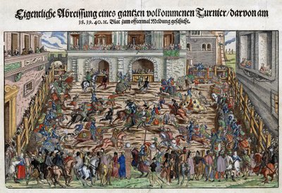 Tournoi de chevaliers allemands - Anonymous Anonymous