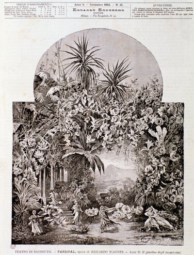 Illustration pour Parsifal de Wagner - Anonymous Anonymous
