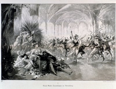 Illustration pour Tannhäuser de Wagner - Anonymous Anonymous