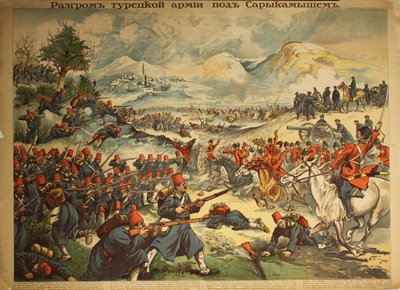 La bataille de Sarikamis - Anonymous Anonymous