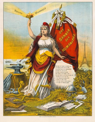 La déesse de la liberté avec marteau et enclume - Anonymous Anonymous