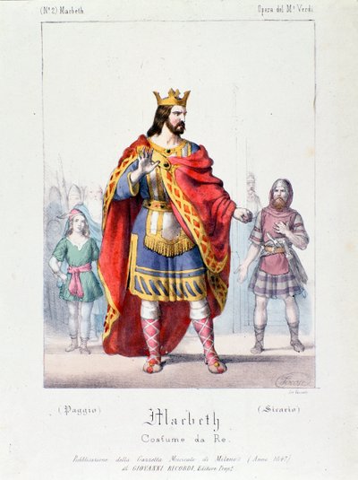 Macbeth, personnage du roi dans l