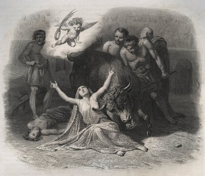 Martyre de Sainte Blandine de Lyon et Ponticus dans l