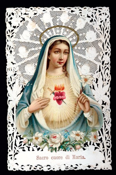 Mater dolorosa Sacré-Cœur. Image pieuse - Anonymous Anonymous