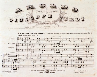 Page de partition musicale d