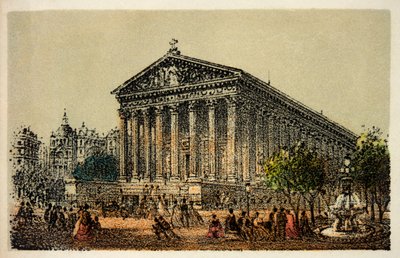 Paris 1874 : Église de la Madeleine - Anonymous Anonymous