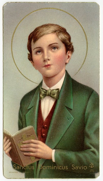 Image pieuse : Dominique Savio, adolescent italien et élève de Saint Jean Bosco - Anonymous Anonymous