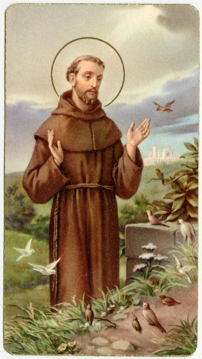 Image pieuse : Saint François d
