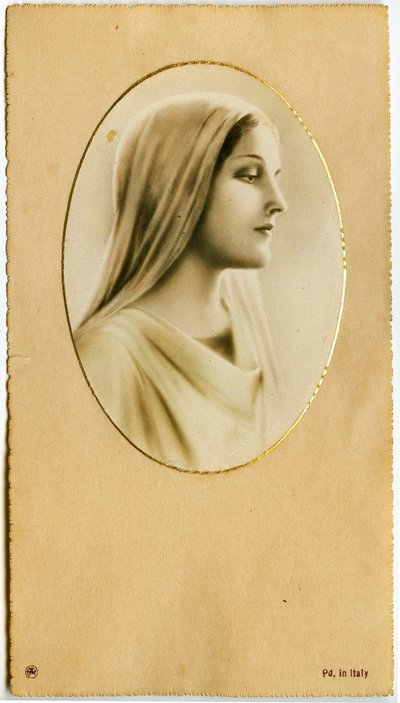 Image pieuse : La Vierge Marie - Anonymous Anonymous