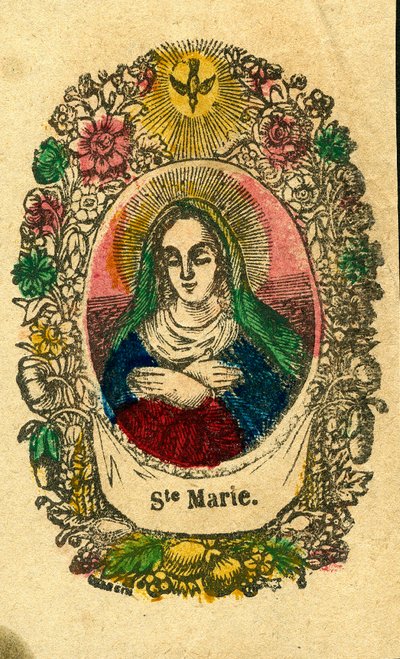 Image pieuse : La Vierge Marie - Anonymous Anonymous