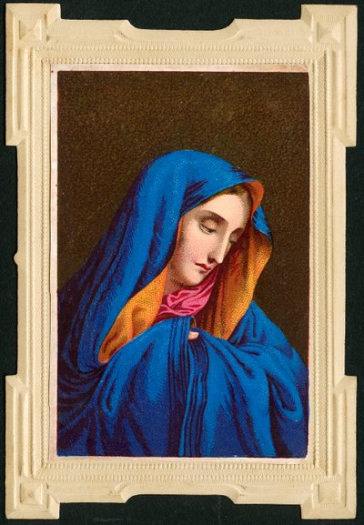 Image pieuse : Vierge Marie - Anonymous Anonymous