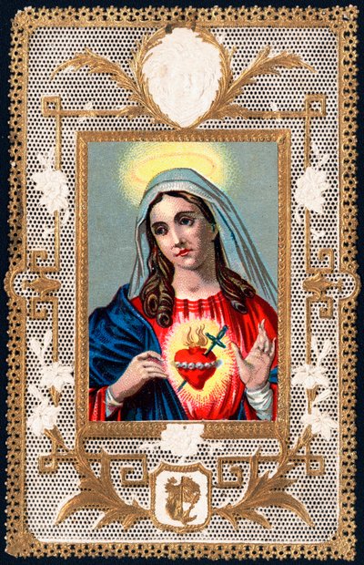 Image pieuse : Vierge de Douleur (Mater dolorosa) - Anonymous Anonymous
