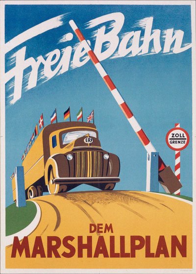 Plan Marshall ou Programme de rétablissement européen (1948-1952) - Anonymous Anonymous